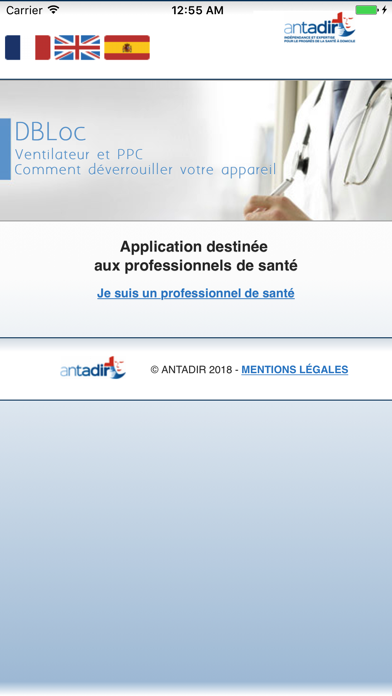 Screenshot #1 pour DBLoc Antadir