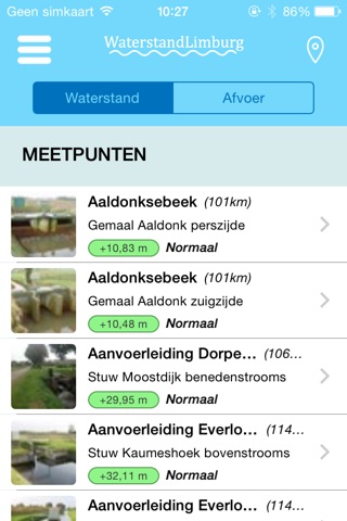 WaterstandLimburg screenshot 3