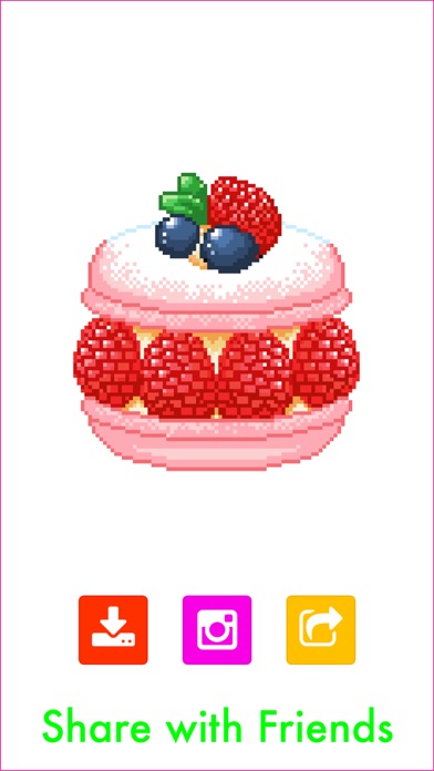 Color by Number - Dessert Art screenshot 4