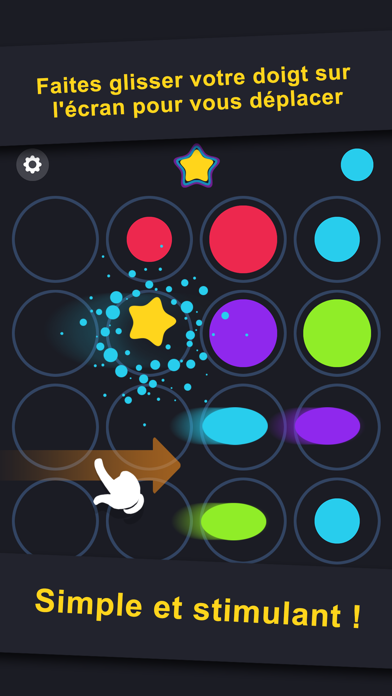 Screenshot #2 pour Groo - Endless Swipe Puzzle