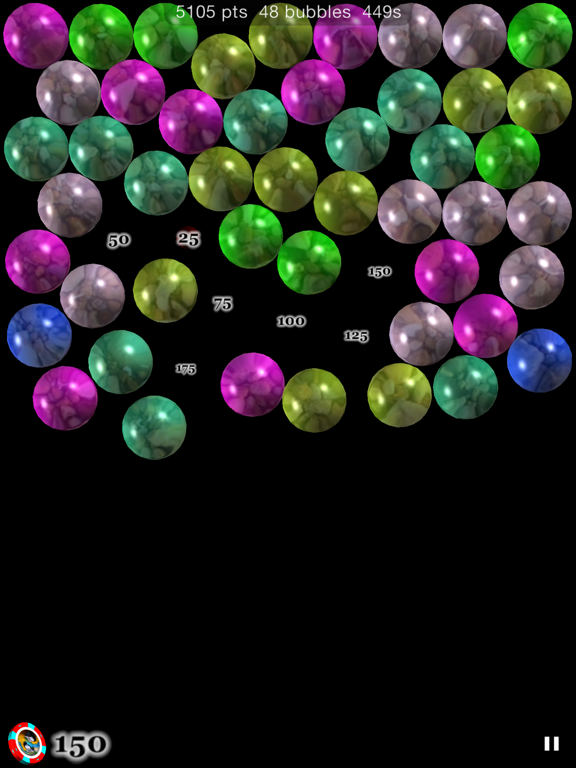 99 Bubbles, Popping Match 3 iPad screenshot