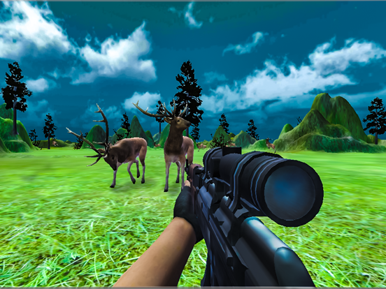 Crazy Deer Hunting Game: A Deer Hunt Shooting Game iPad screenshot 1 - Games app