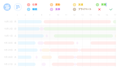 ライフログ - 食事・運動・睡眠サイクルを記録して分析する生活習慣管理アプリのおすすめ画像5