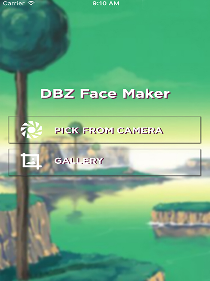 Super Dragon Face Anime Camera Stickers