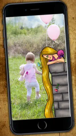 Game screenshot Your photo with - Rapunzel edition apk