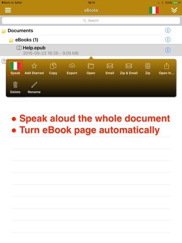 SpeakItalian 2 FREE (6 Italian Text-to-Speech) screenshot 4