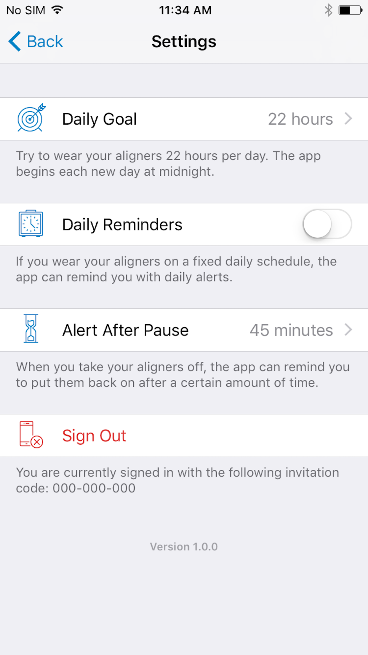 Time Logger for Clinical Study screenshot 2