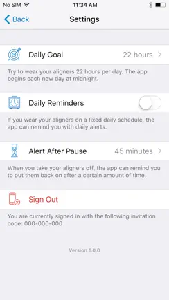 Time Logger for Clinical Study iPhone image 2