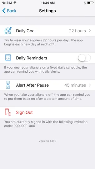 Time Logger For Clinical Study iPhone Screenshot 2