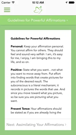 Game screenshot Instar Affirmation Writer hack