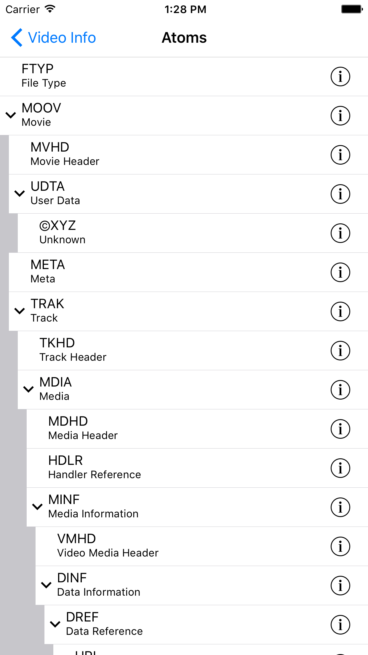 Video Info Viewer
