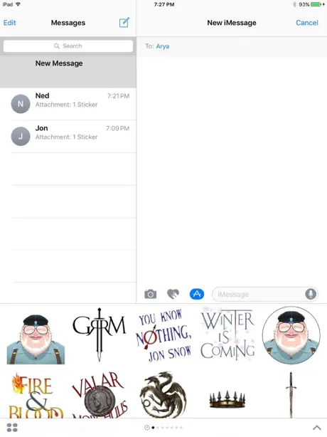 George R. R. Martin Stickers