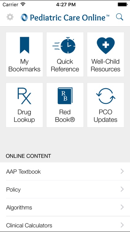 AAP Pediatric Care Online (PCO)