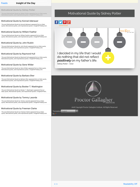 Screenshot #4 for Quote of the Day - Famous, Inspiring, and Memorable Quotes Every Day!