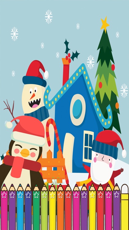 Christmas Coloring for kid Holiday Games