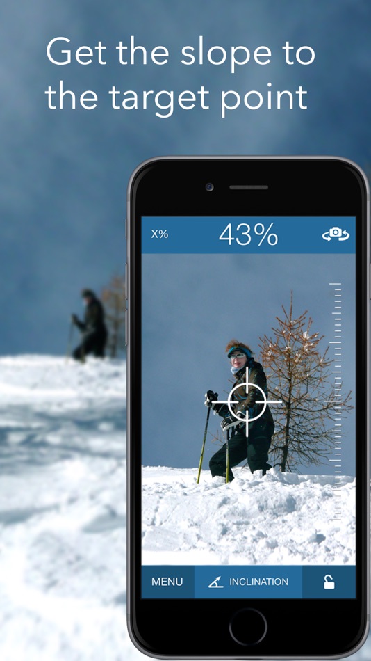 #1. SeeLevel - visual clinometer (iOS) 由: Sten Kaiser