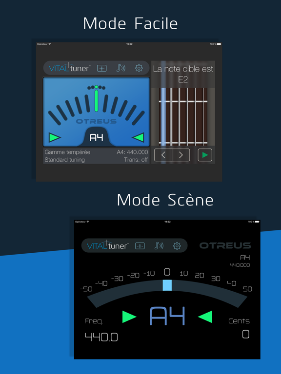 Screenshot #6 pour VITALtuner Pro - Le meilleur accordeur, point