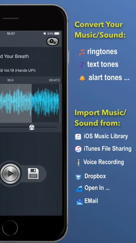 Ringtone Maker:Customize music ring tone,text tone