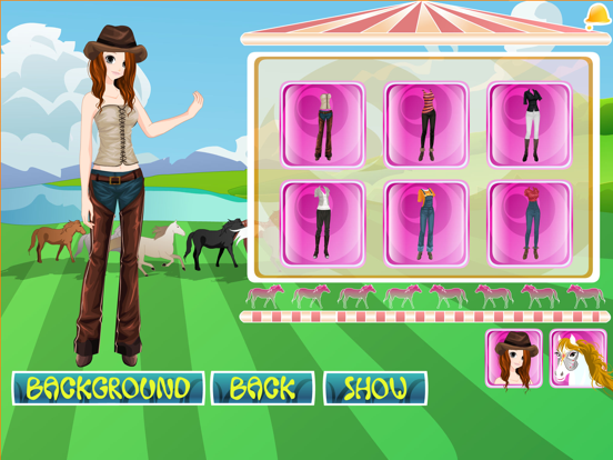 Tessa’s Horse – Play this horse game with Tessa iPad screenshot