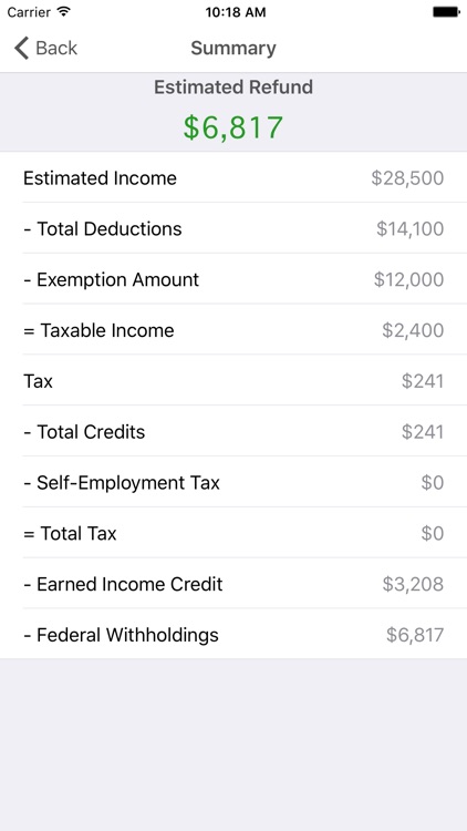 TaxSlayer - Free Tax Refund Calculator screenshot-3
