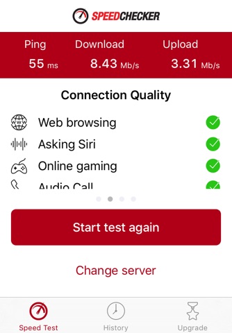 SpeedChecker Speed Test screenshot 2