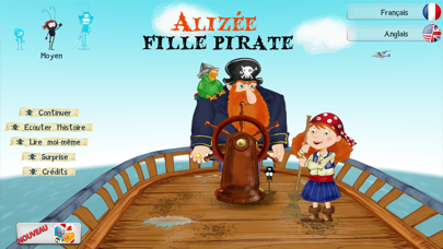 Screenshot #1 pour Alizée, fille pirate