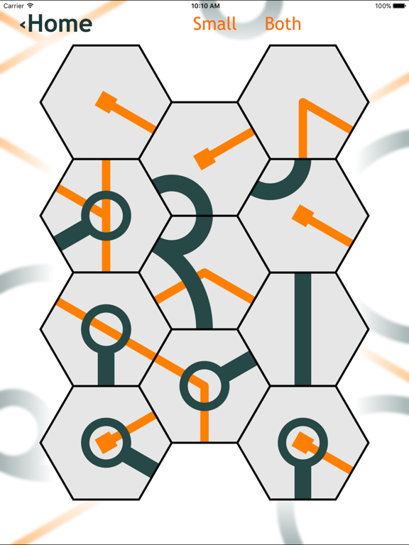 Hexy- The Hexagon Game iPad screenshot 2 - Games app