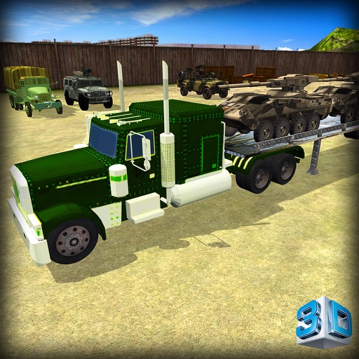 Tank Transporter Truck – Army cargo delivery sim iOS App