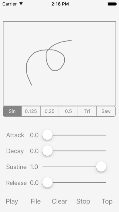 Tutunes iPhone screenshot 1 - Music app