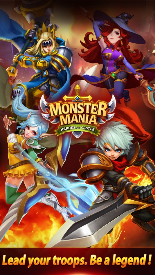 #4. Monster Mania: Brave PvE (iOS) 来自: Toccata Technologies Inc.