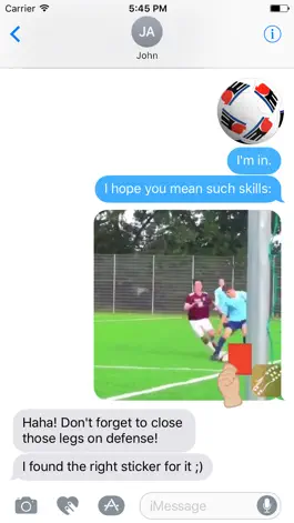 Game screenshot GoldCleats Soccer Stickers apk