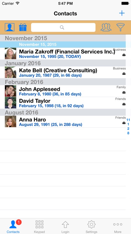 ContactsPro for iPad (and iPhone)