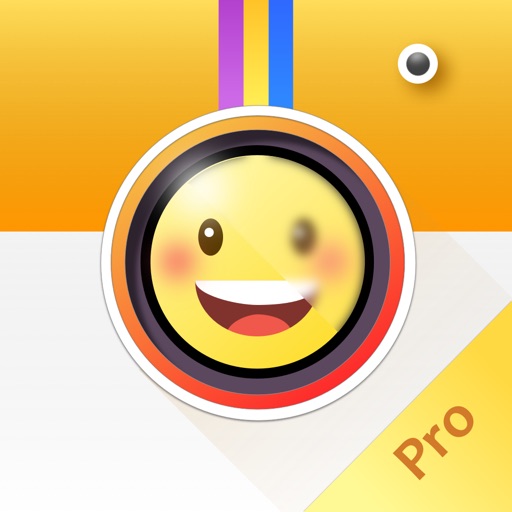 Emoji Camera Pro-Smiley emotion stickers for your picture. icon