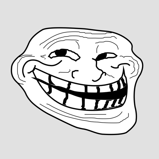 Troll Face Stickers icon