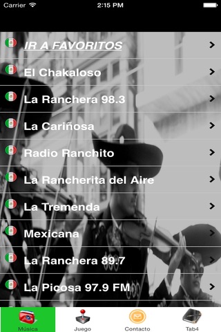 Musica Ranchera y radios ranchero gratis online screenshot 2