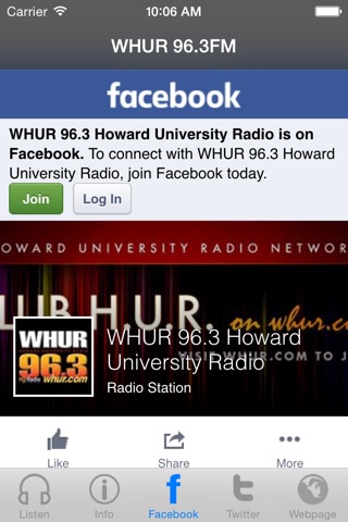 WHUR 96.3 screenshot 3