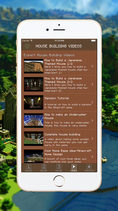 Screenshot #3 pour Free MC House Guide for Minecraft PE