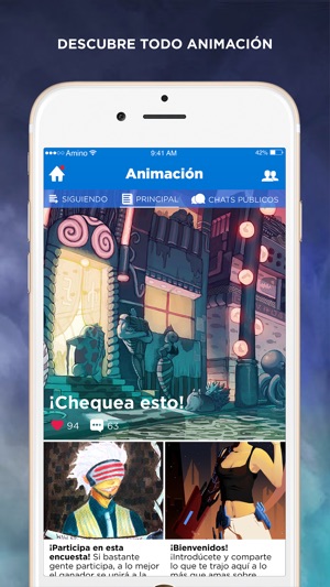 Animación Amino
