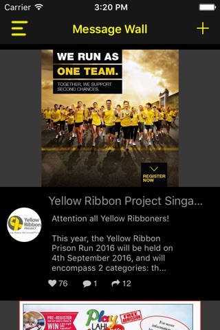 Yellow Ribbon Run screenshot 3