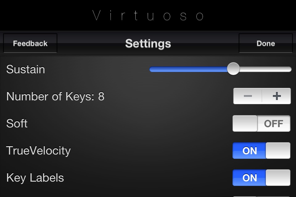 Virtuoso Piano Free 3 screenshot 3