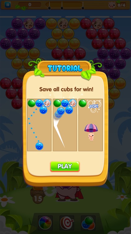 Pig Rescue Bubble Shooter screenshot-3