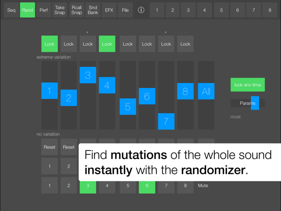 SeekBeats Drum Machine Synth iPad app afbeelding 4