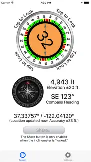 avalanche inclinometer iphone images 3