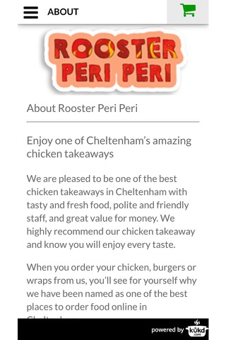 Rooster Peri Peri Fast Food Takeaway screenshot 4