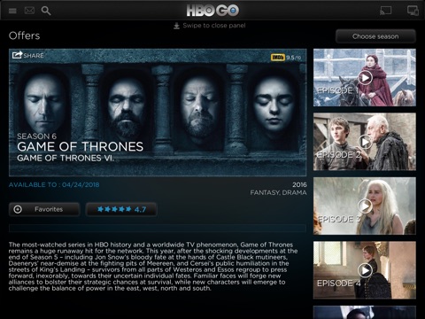 HBO GO Romania screenshot 2