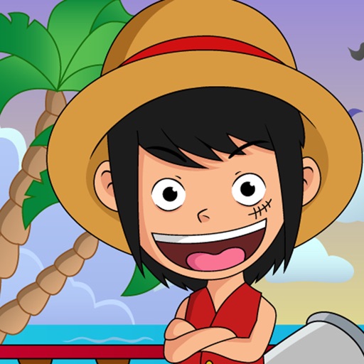 Luffy Escape Jump : Pirate bay Treasure Island Icon