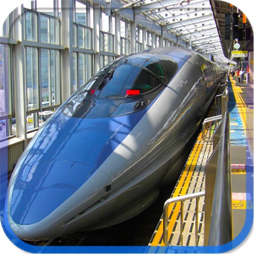 Real High Speed bullet railroad Racing Sim icon