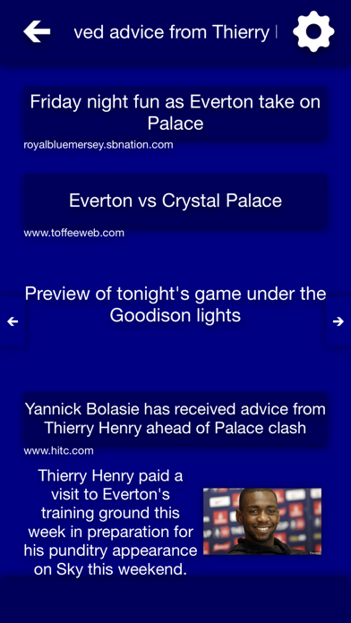 Screenshot #2 pour All The News - Everton FC Edition