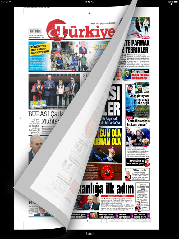 netgazete iPad screenshot 4 - News app