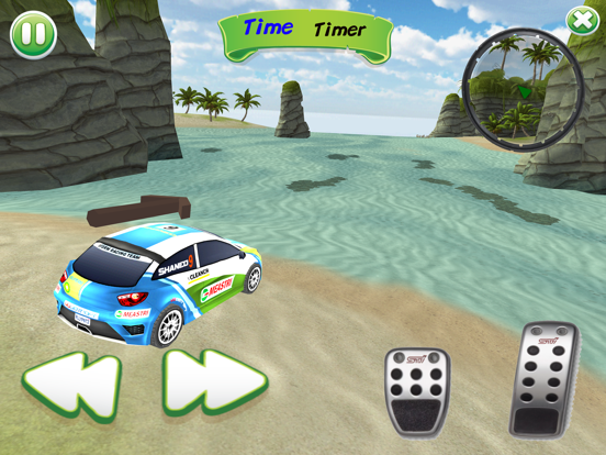 Water Surfer Car 3D Simulator iPad screenshot
